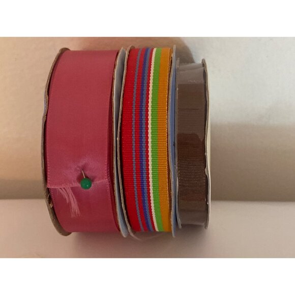 Sewing Supplies Buttons Ribbons Rick Rack Bias Tape Assorted Embellishment VTG - Picture 10 of 14